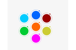 css3圆球顺时针滚动效果