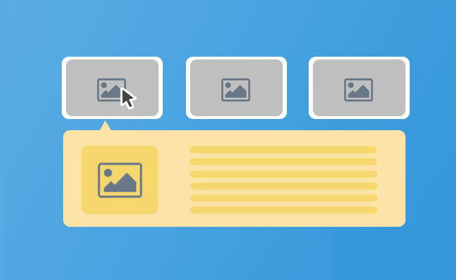  jQuery可伸展的网格布局特效