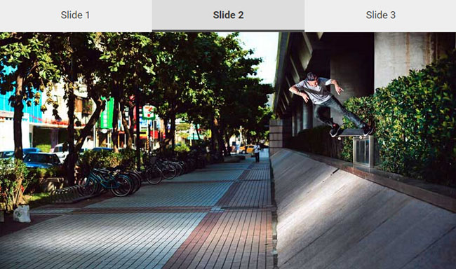  支持PC端手机端幻灯片代码