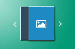 jQuery图片叠加翻页切换代码