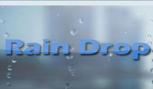 基于HTML5 WebGL超逼真雨点水滴打落屏幕特效源码