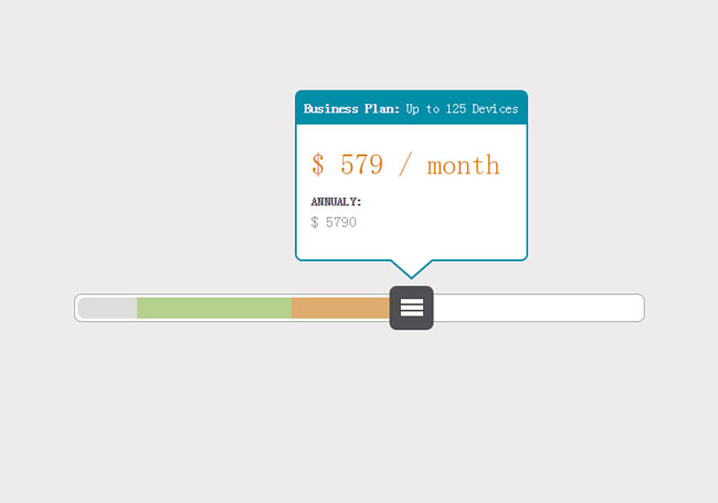 Query滑块拖动选择价格特效