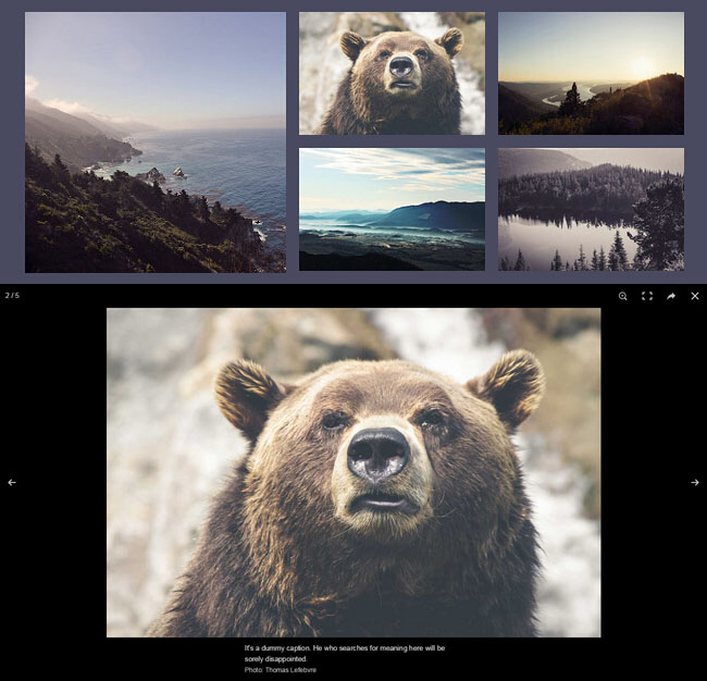  手机PC兼容JS图片画廊特