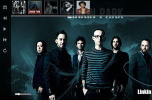 jQuery个人音乐专辑播放特效