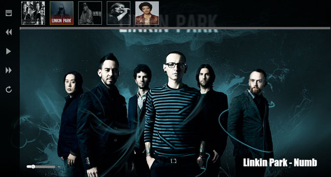  jQuery个人音乐专辑播放特效