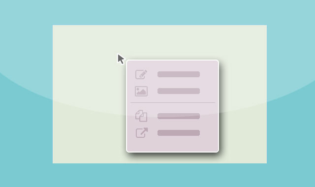 Bootstrap鼠标右键菜单代码