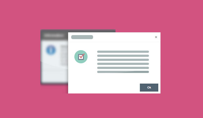  脚本简介jQuery模态对话框插件zebra_dialog