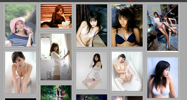 基于JavaScript实现瀑布流效果(循环渐近)