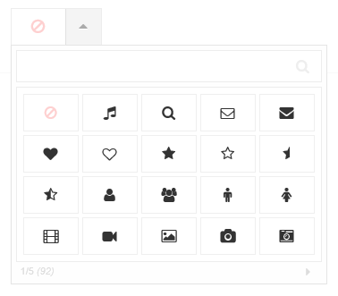 JS组件系列之Bootstrap Icon图标选择组件