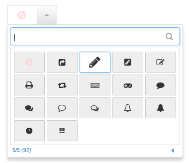 JS组件系列之Bootstrap Icon图标选择组件