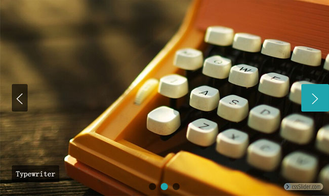 纯CSS3实现的图片切换幻灯片代