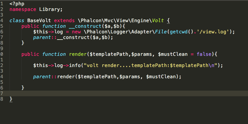 phalcon框架使用指南