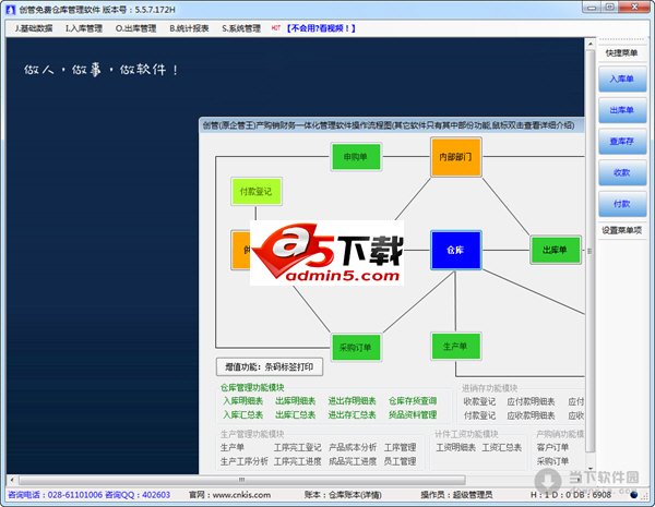 创管仓库管理软件