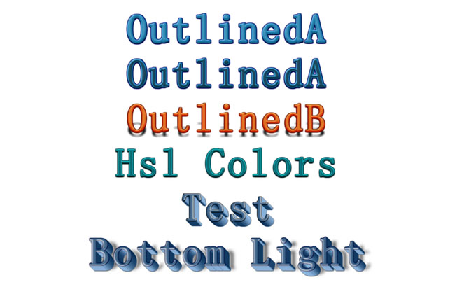  CSS3文字特效艺术文字样式代码