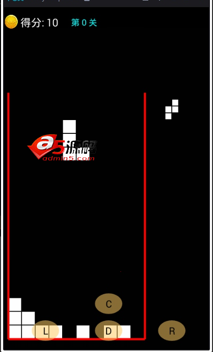 Android游戏源码简单的俄罗斯方块源码