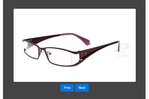 jQuery眼镜店360度产品全景预览