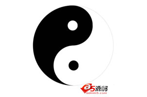 CSS3绘制旋转太极图代码