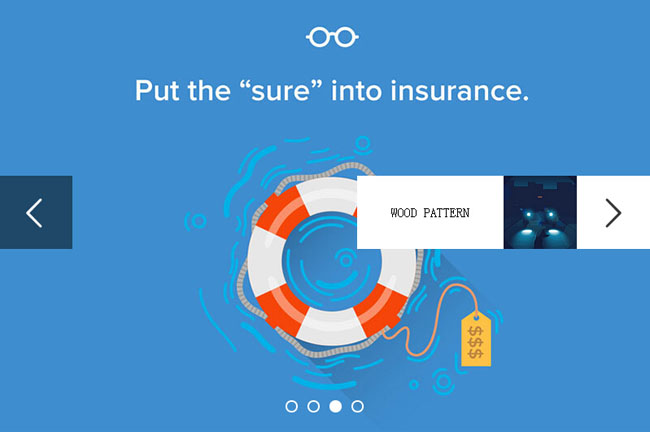  HTML5全屏大图幻灯片切换特效