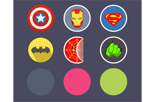 纯JS和CSS3炫酷桌面便签贴纸特效源码