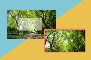 jQuery支持局部缩放图片放大镜插件