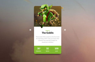 jQuery游戏人物轮播展示切换代码