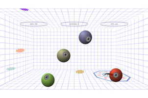 html5+css3点击眼睛玩游戏源码
