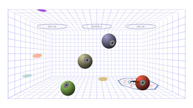  html5+css3点击眼睛玩游戏源码