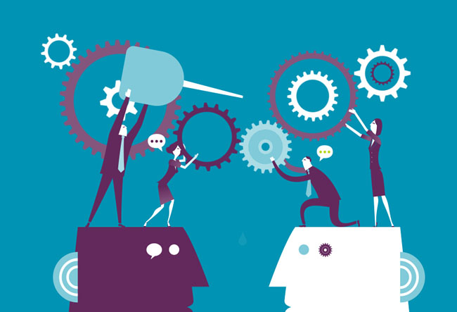 html5+css3齿轮滚动动画特效