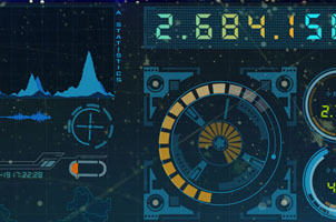 HUD科幻数据屏幕动画界面特效