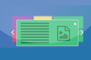 jQuery网格扩展为旋转木马特效