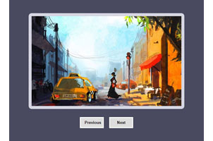 JS+CSS3制作3D翻转式幻灯片代码