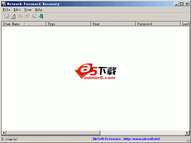 Network Password Recovery