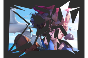 canvas炫酷动画飞爆效果