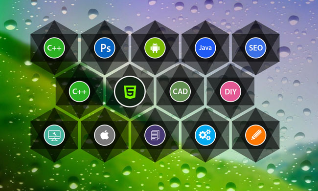  CSS3鼠标经过图片旋转放大特效