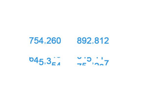 jquery数字切换特效