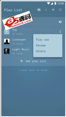 Android项目源码JavaApk第53个音乐播放器项目