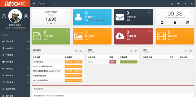 WODECMS开源内容管理系统