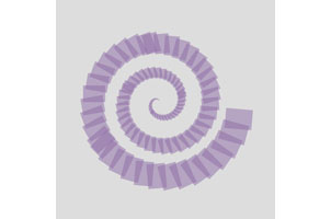 HTML5 Canvas万花筒旋转特效