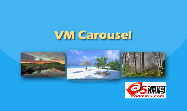 VM Carousel-jQuery响应式轮播图插件