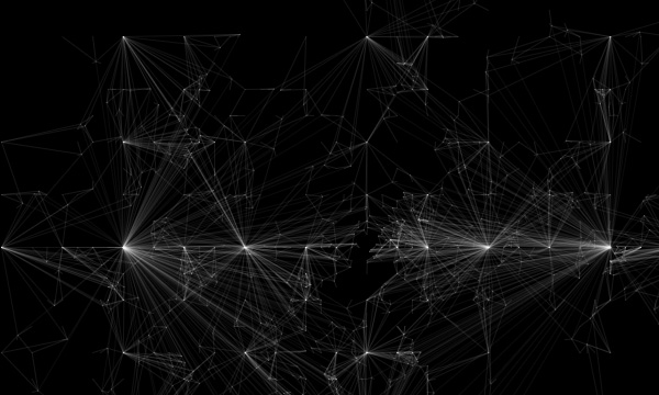 canvas 粒子光线特效