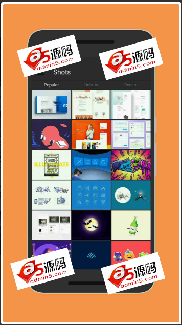 Android项目源码优秀的设计师网站Dribbble非官方开源客户端