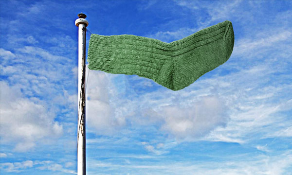 3D袜子飘动动画