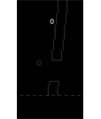 Andorid游戏源码仿Flappy Bird的跳跃小球