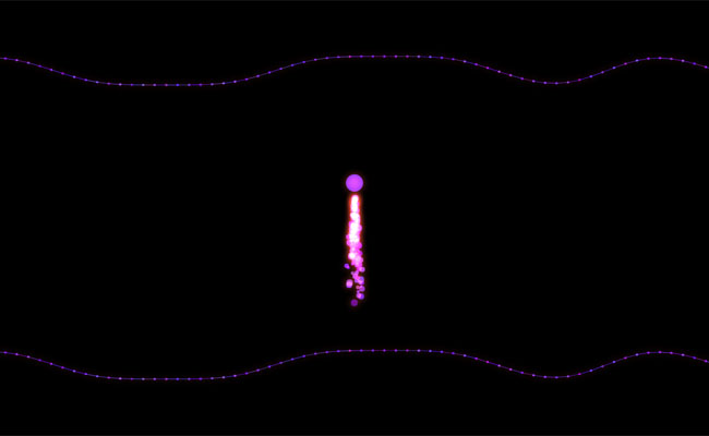 HTML5 Canvas空格键飞行游戏代码