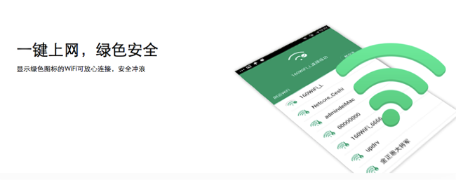 没密码也别怕 160WIFI拯救你的手机流量