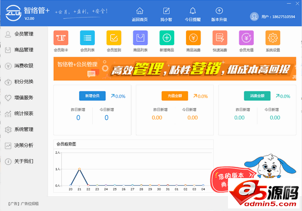 智络管+会员管理软件