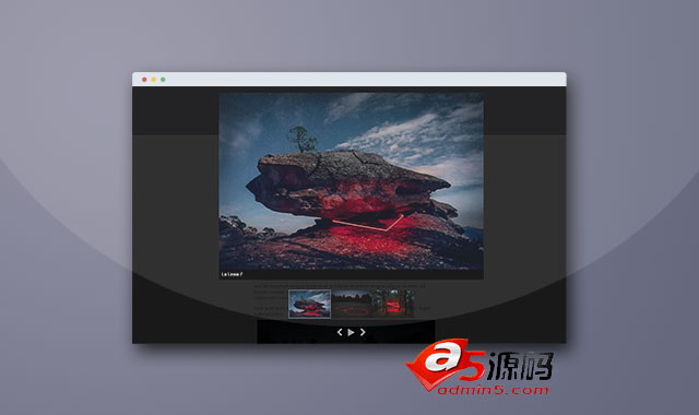 jquery响应式弹出层图片画廊插件