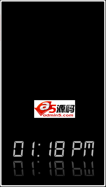 Android例子源码自定义字体使用和文字倒影处理
