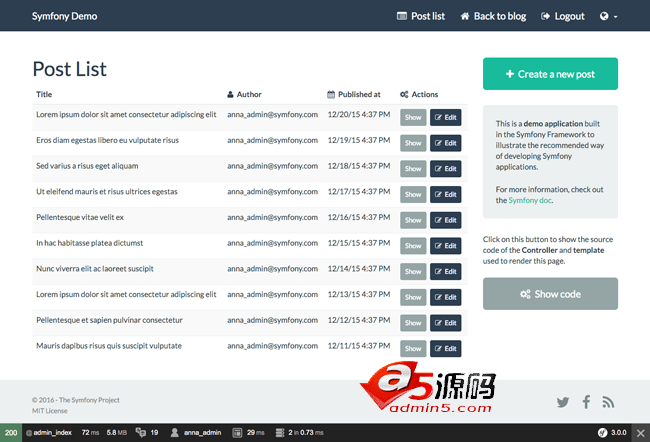 Symfony 高性能php框架