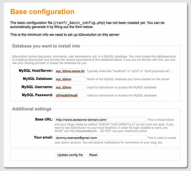 b2evolution（Blog引擎）
